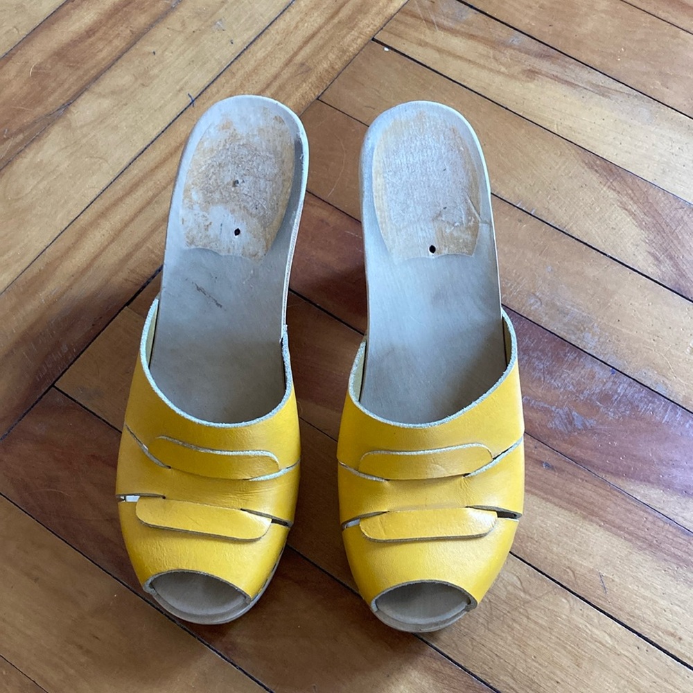 Swedish Hasbeens clog sandals